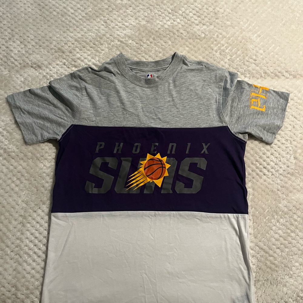NBA Phoenix Suns Basketball Gray T-Shirt